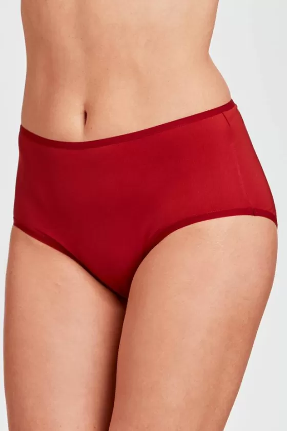 Panties | Miss Mary Basic maxi panty Red