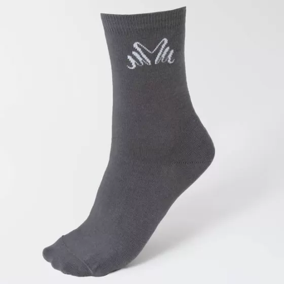 Socks & Stockings | Miss Mary Comfort Cotton Socks 2-pack DarkGrey