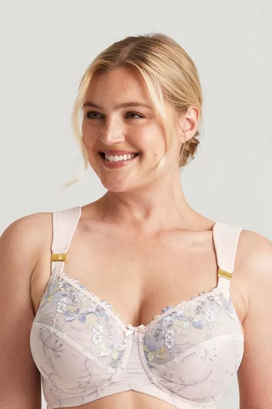 Bra | Underwired Bras | Miss Mary Embroidered Dreams bra DustyPink