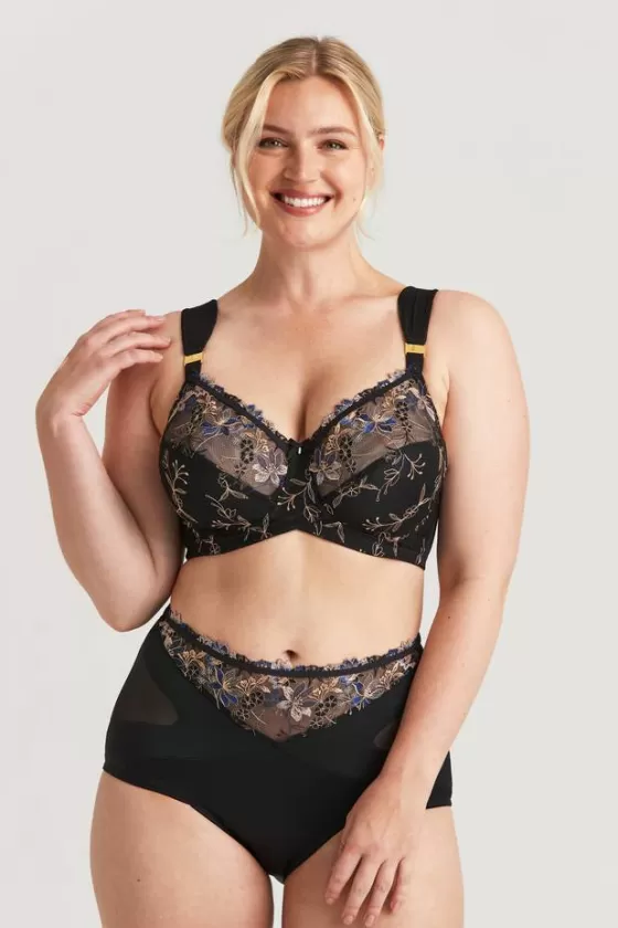 Bra | Underwired Bras | Miss Mary Embroidered Dreams bra Black