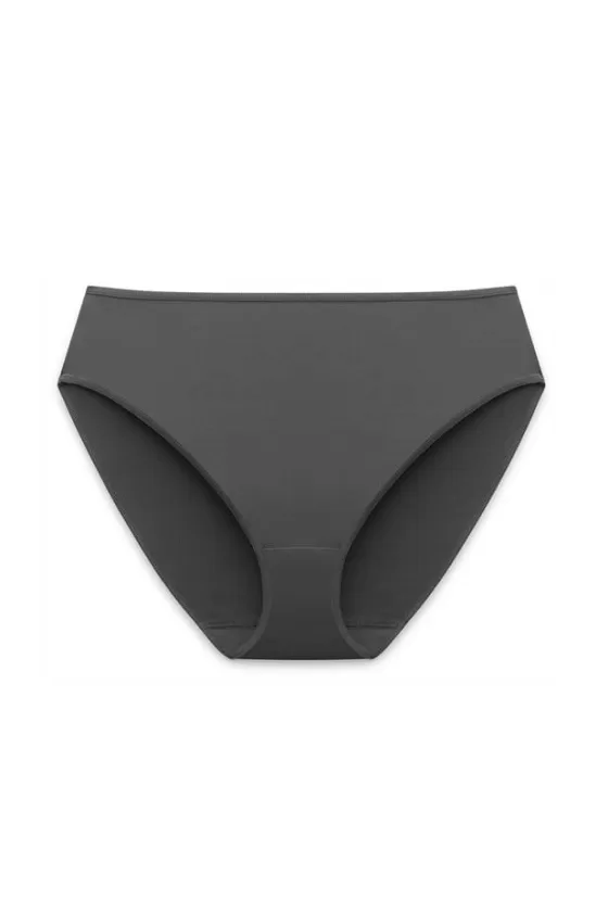 Panties | Miss Mary 4-pack Basic tai panty dark grey